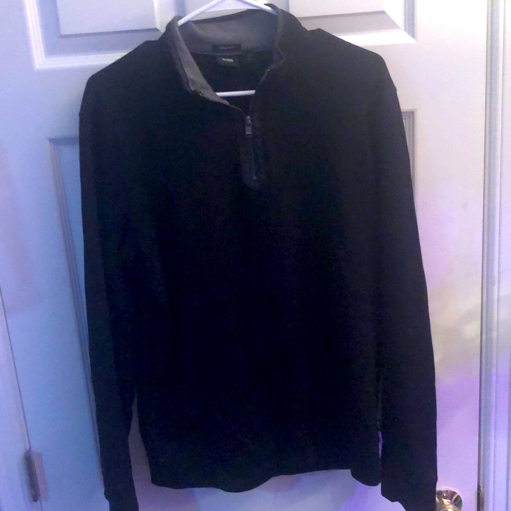 Hugo Boss 1/4 zip designer sweater